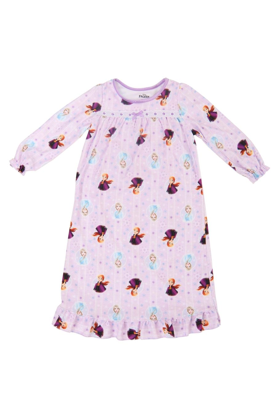 Girls Frozen Always Together Granny Gown