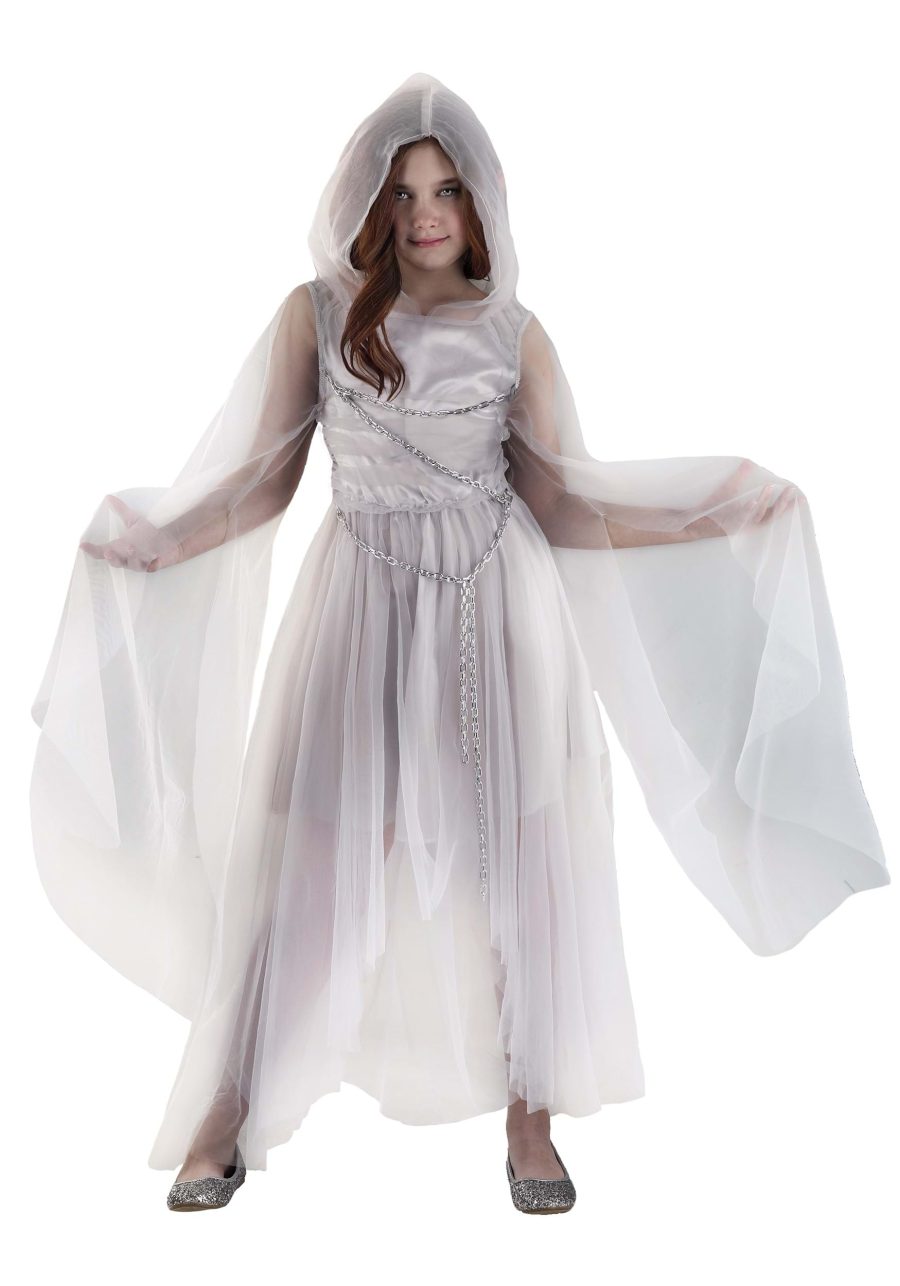 Girl's Gossamer Ghost Costume