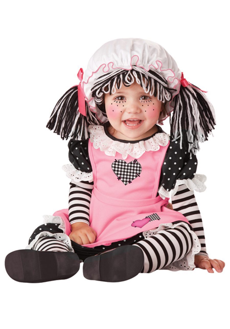 Girl's Infant Rag Doll Costume