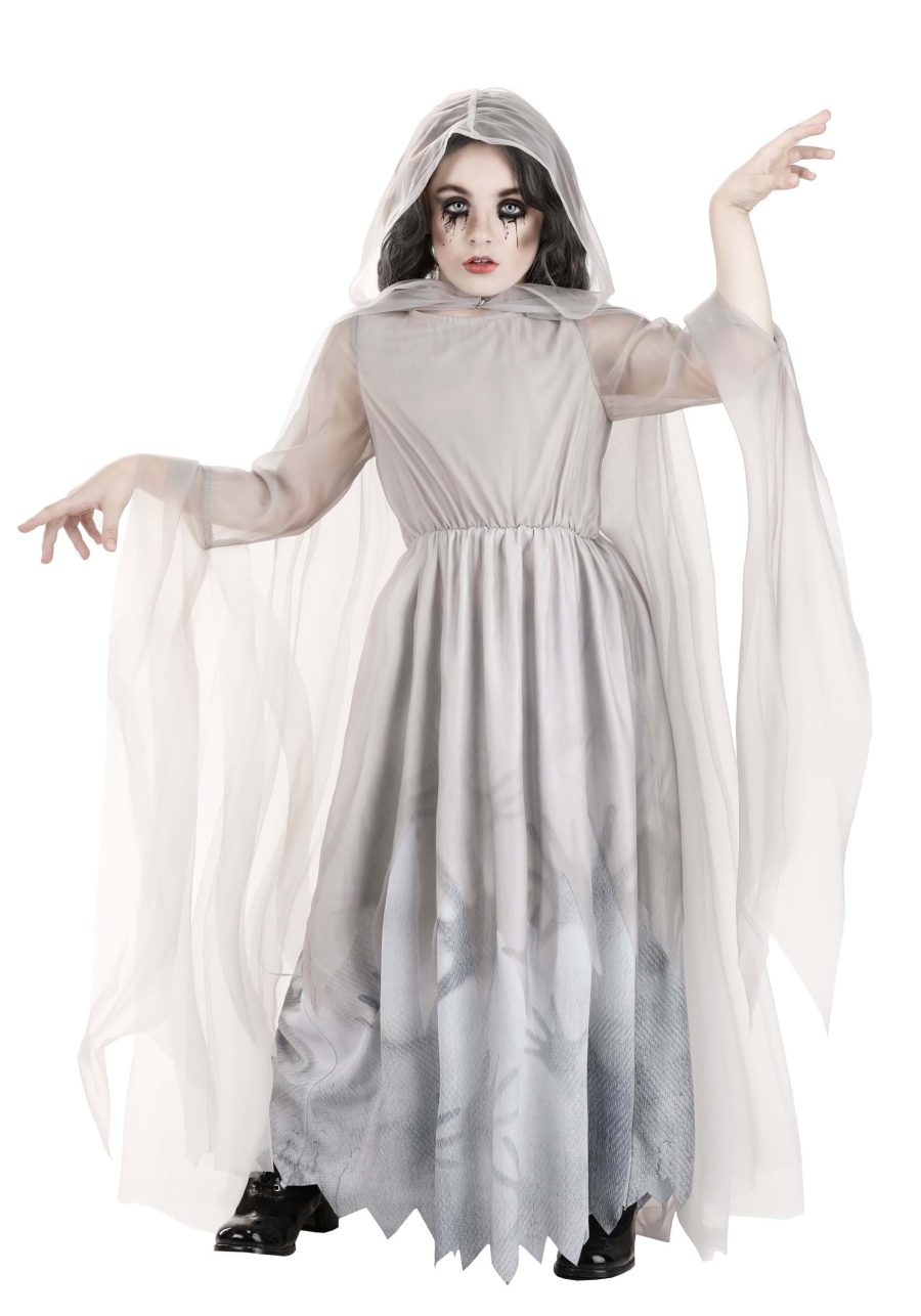 Girl's Lady in White Ghost Costume