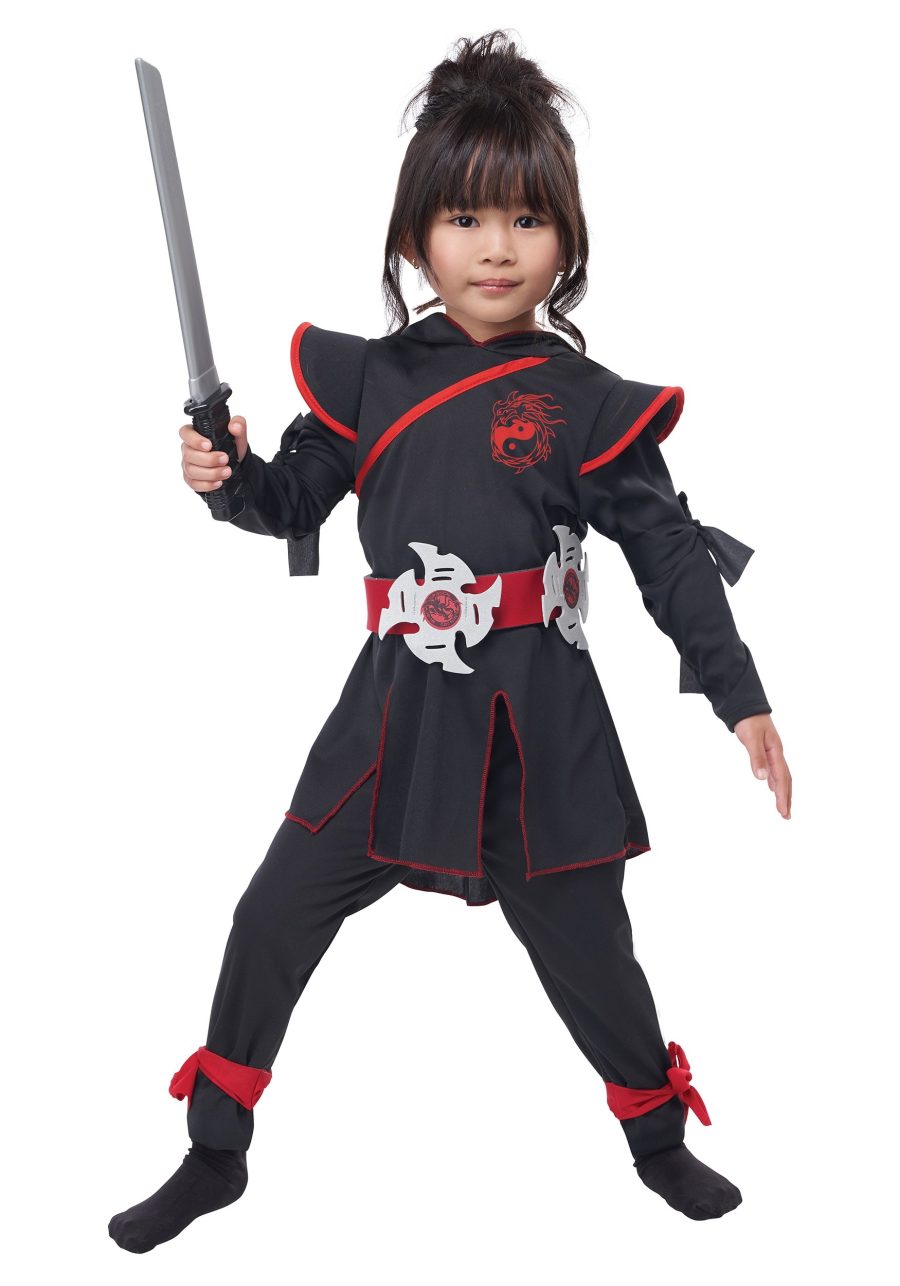 Girl's Lil' Ninja Costume