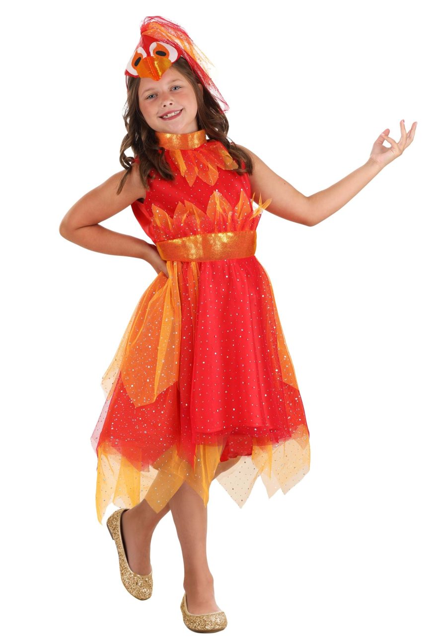 Girl's Phoenix Costume Dress