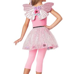 Girl's Pink Fairy Wings