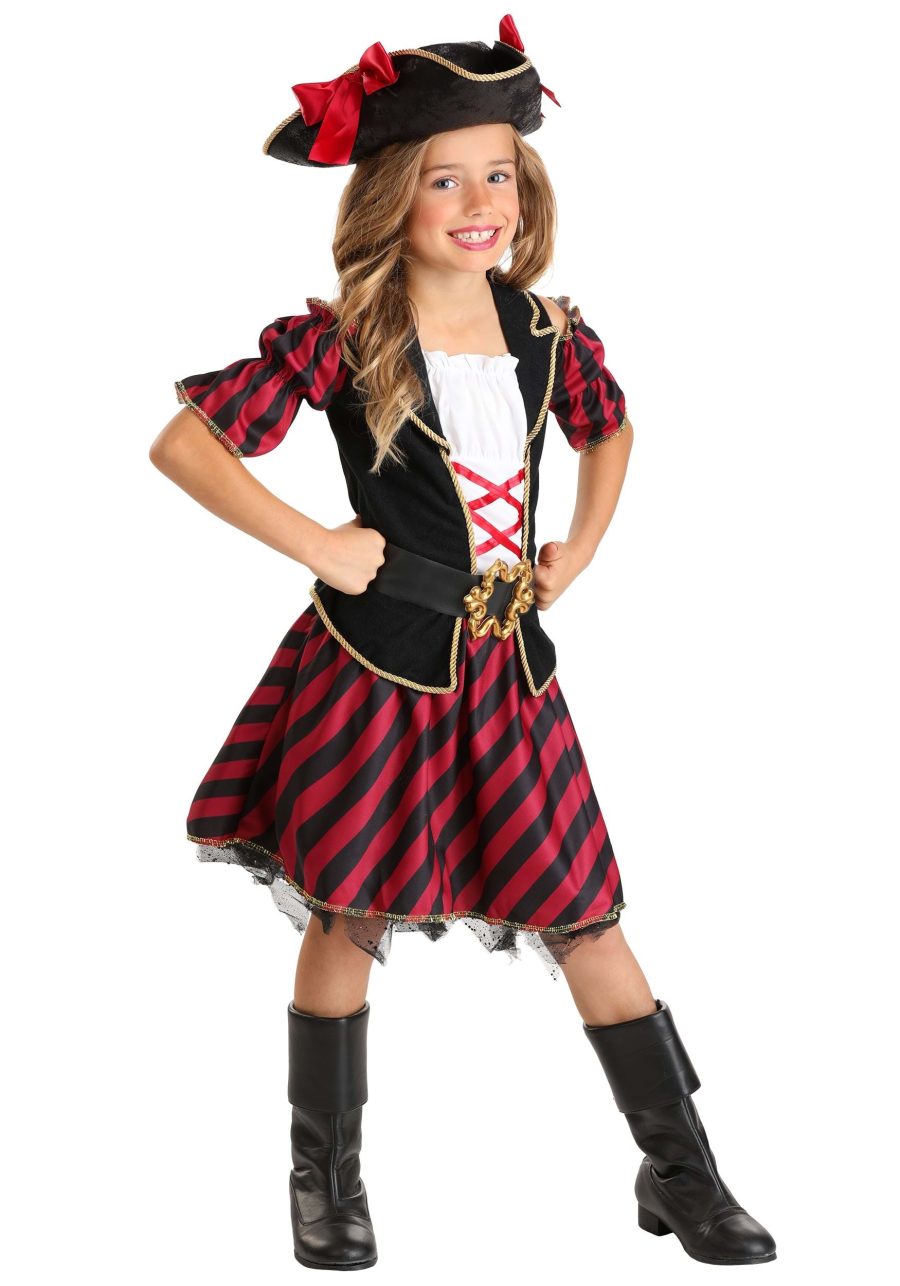 Girl's Seven Seas Pirate Costume