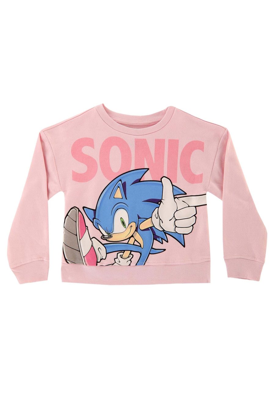 Girl's Sonic the Hedgehog Sweatshirt