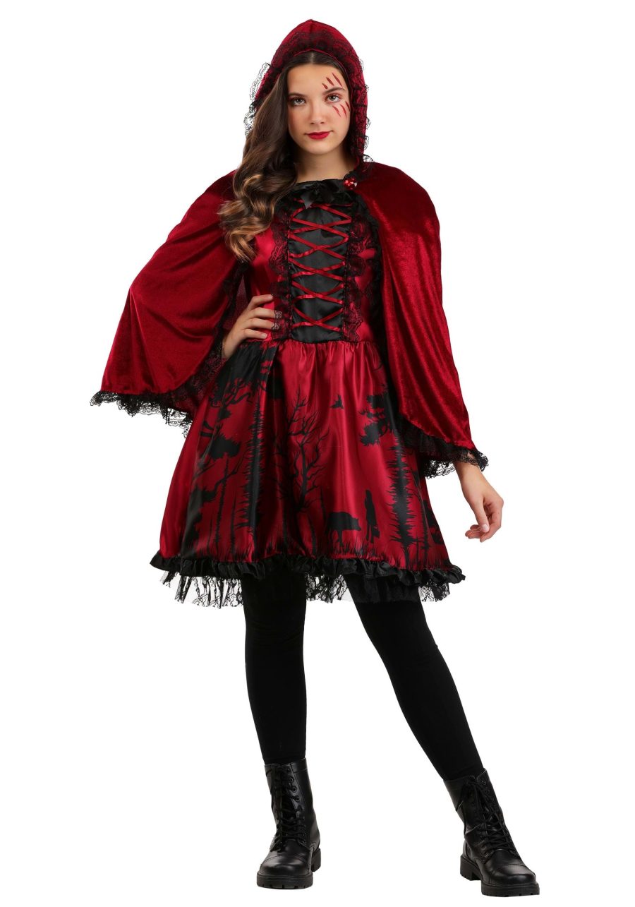 Girl's Storybook Red Riding Hood Costume