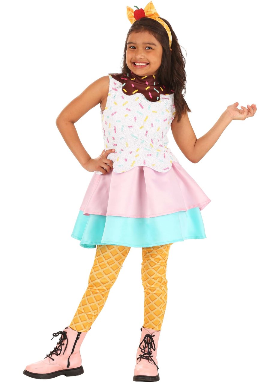 Girl's Sweet Treat Ice Cream Costume