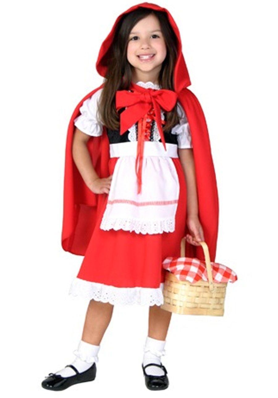 Girl's Toddler Little Red Riding Hood Costume