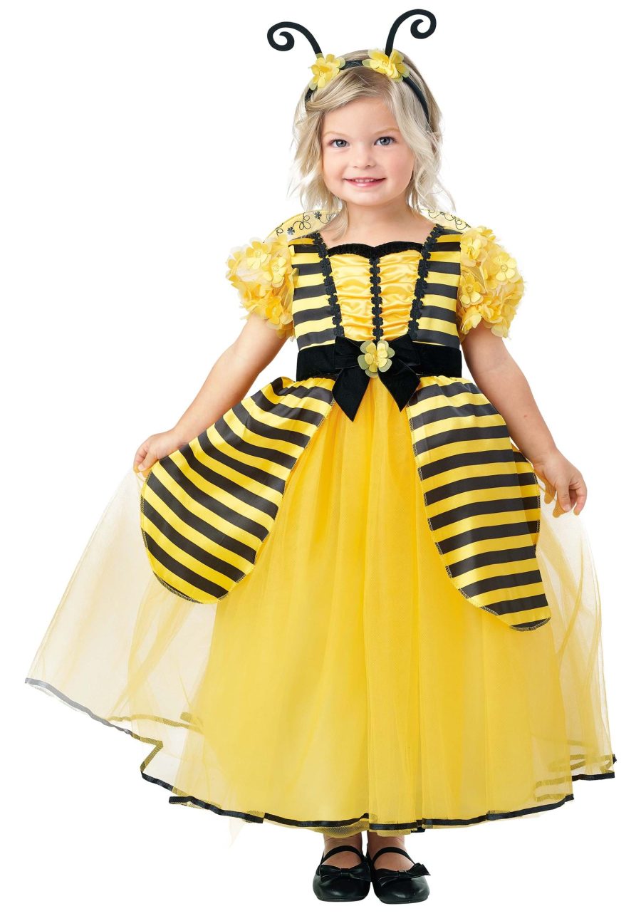 Girl's Toddler Sweet Bumble Bee Gown Costume