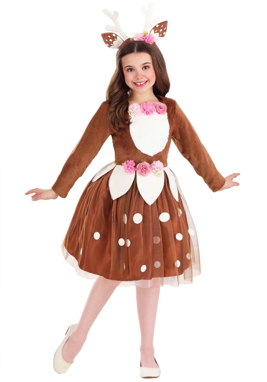 Girl's Tutu Deer Costume