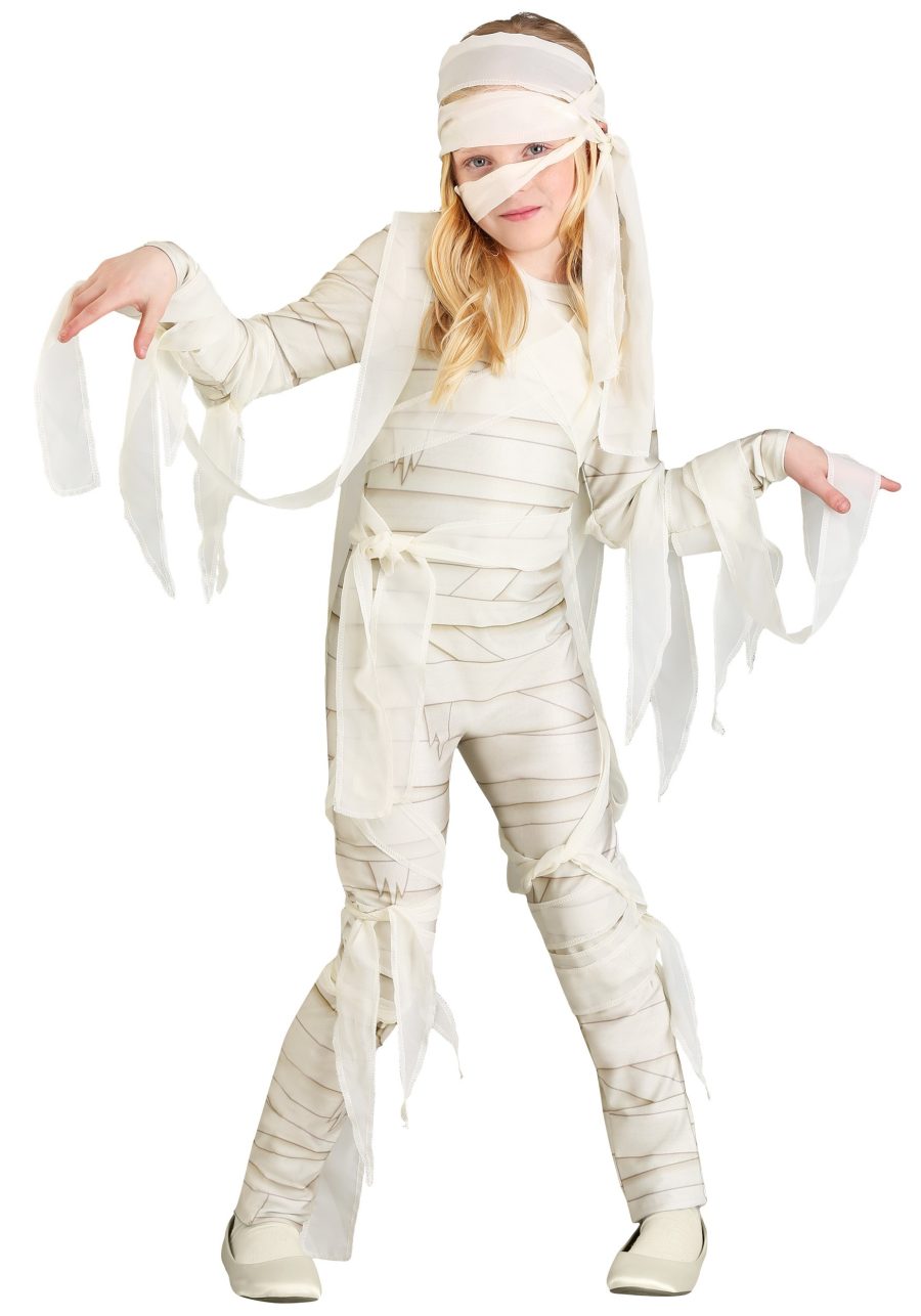 Girl's Under Wraps Mummy Costume