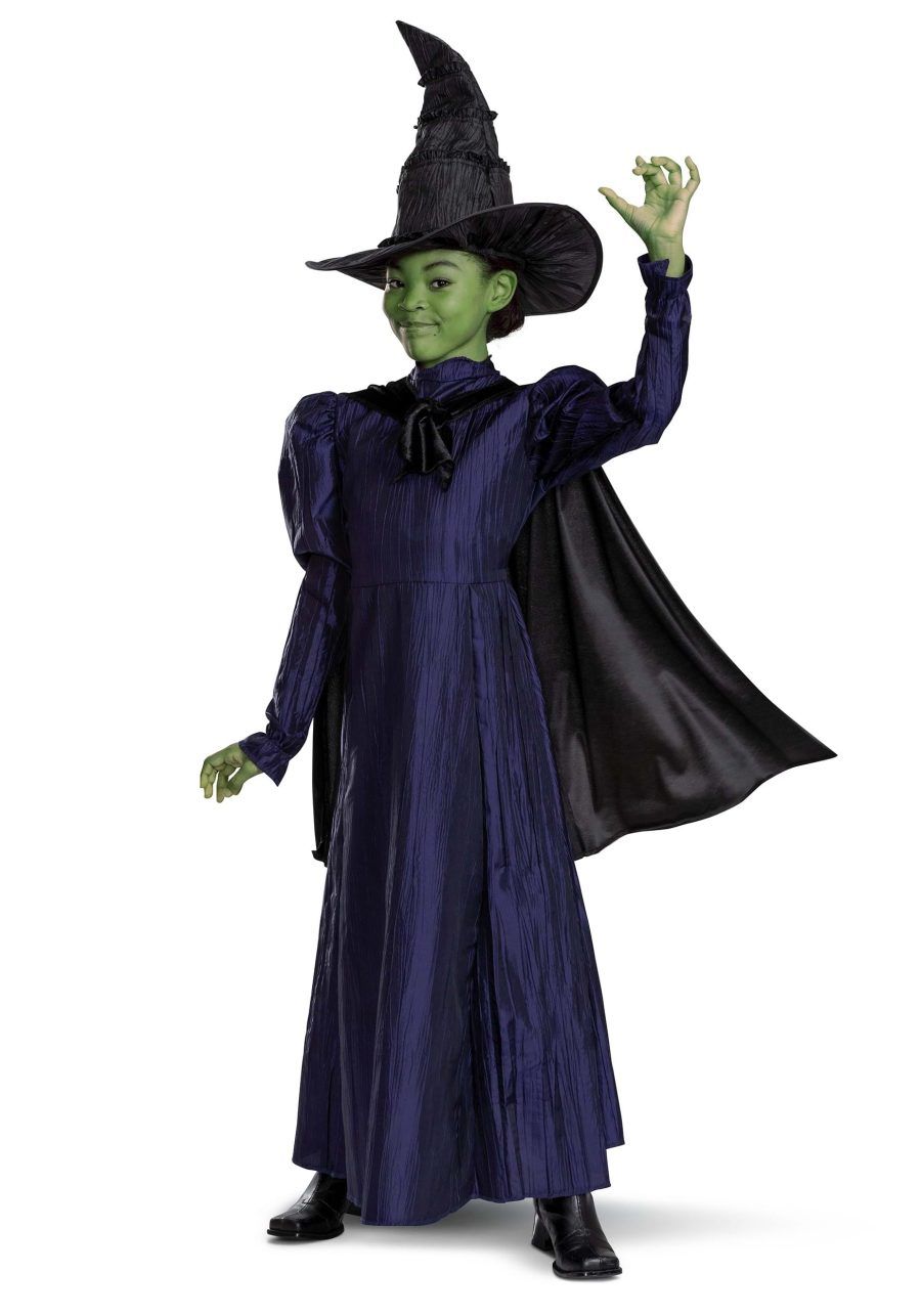 Girl's Wicked Deluxe Elphaba Costume