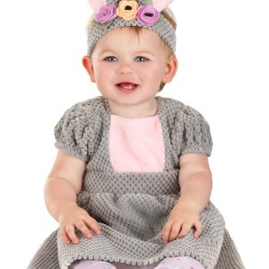 Girl's Woodsy Bunny Infant Costume