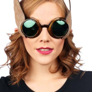 Gold Winged Goggles