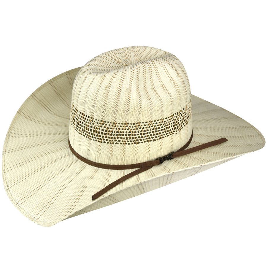 Goltry Cowboy Hat - Ivory/Brown / 6-3/4