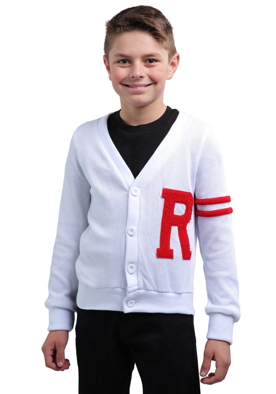 Grease Rydell High Boys Letterman Costume Sweater