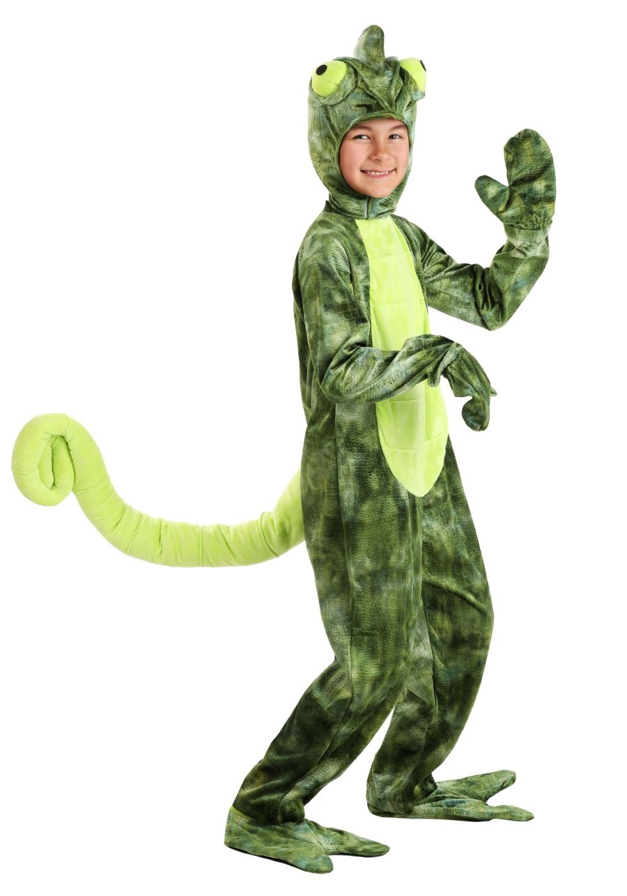 Green Chameleon Costume