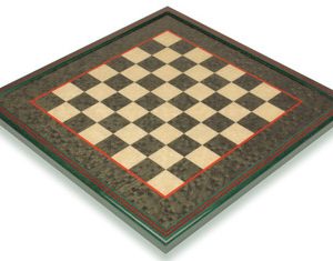 Green & Erable Framed Chess Board - 1.5 Squares