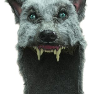 Grey Wolf Helmet Accessory
