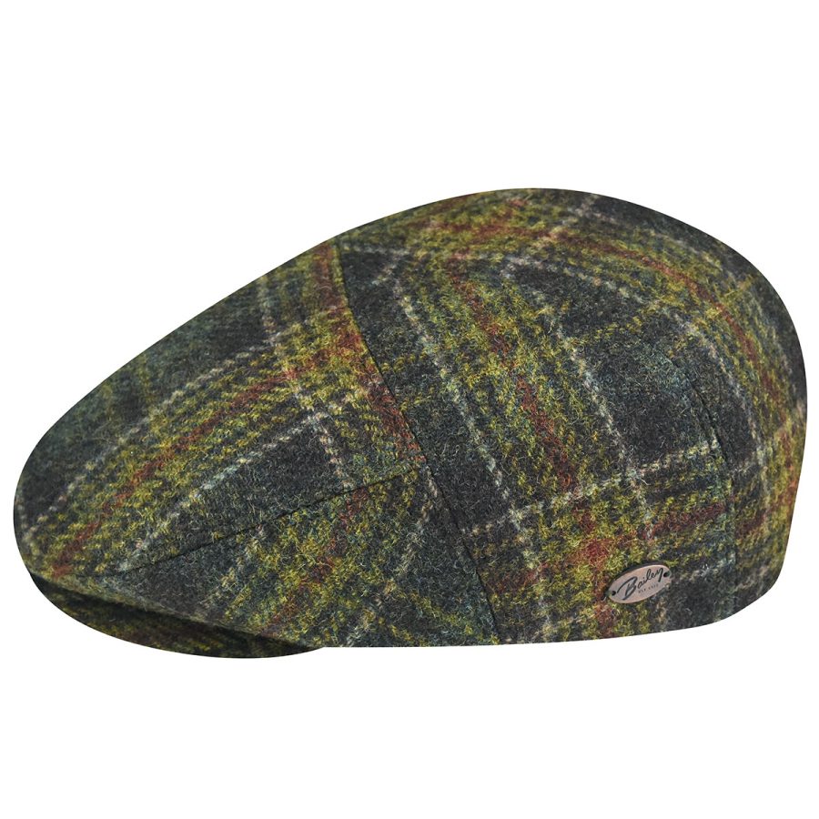 Griff Contour Cap - Uniform Green Plaid / S