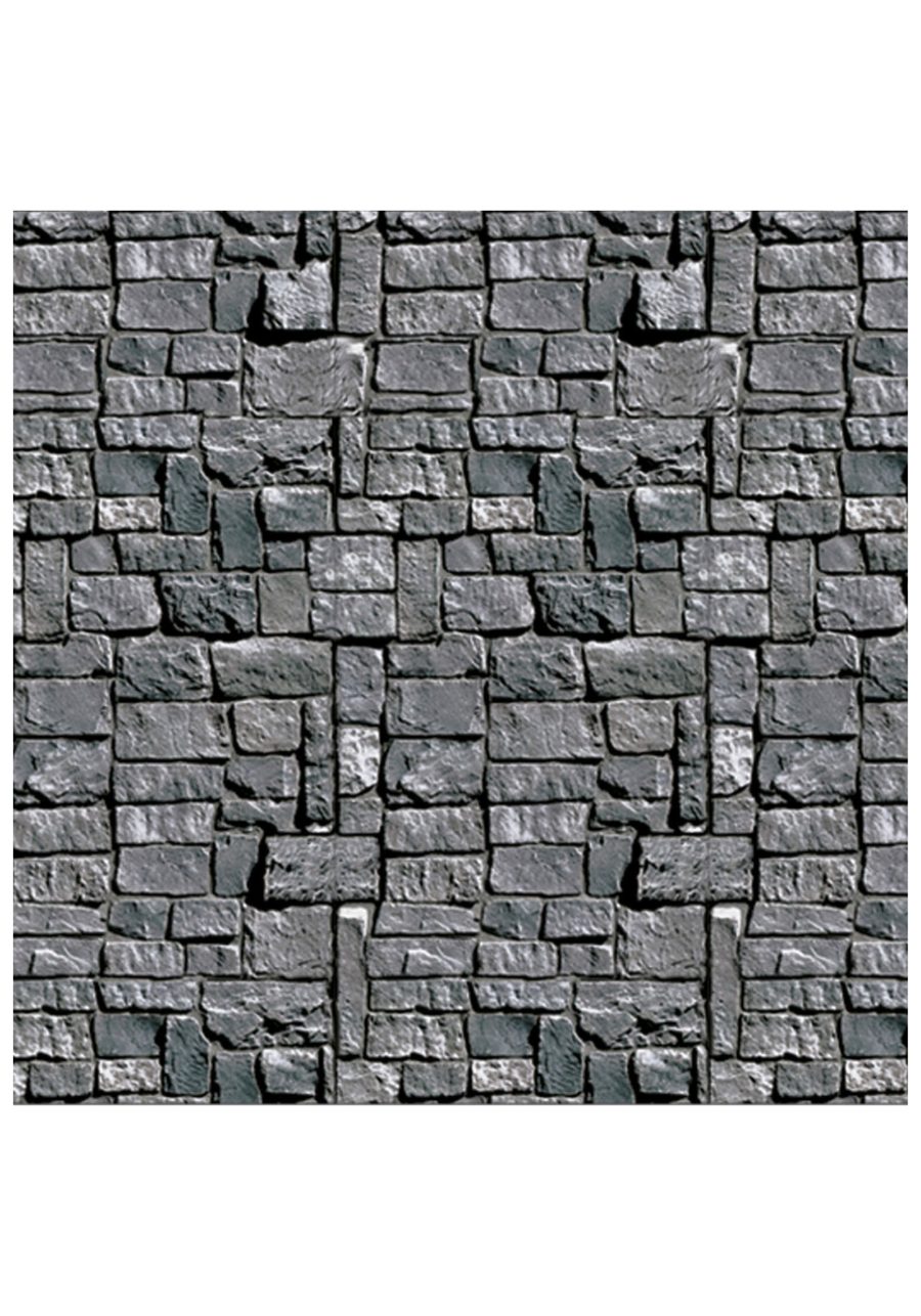 Halloween Decoration - Stone Wall Realistic Backdrop