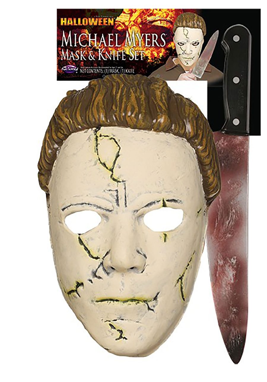 Halloween (Rob Zombie) Michael Myers Resilient Mask & Knife