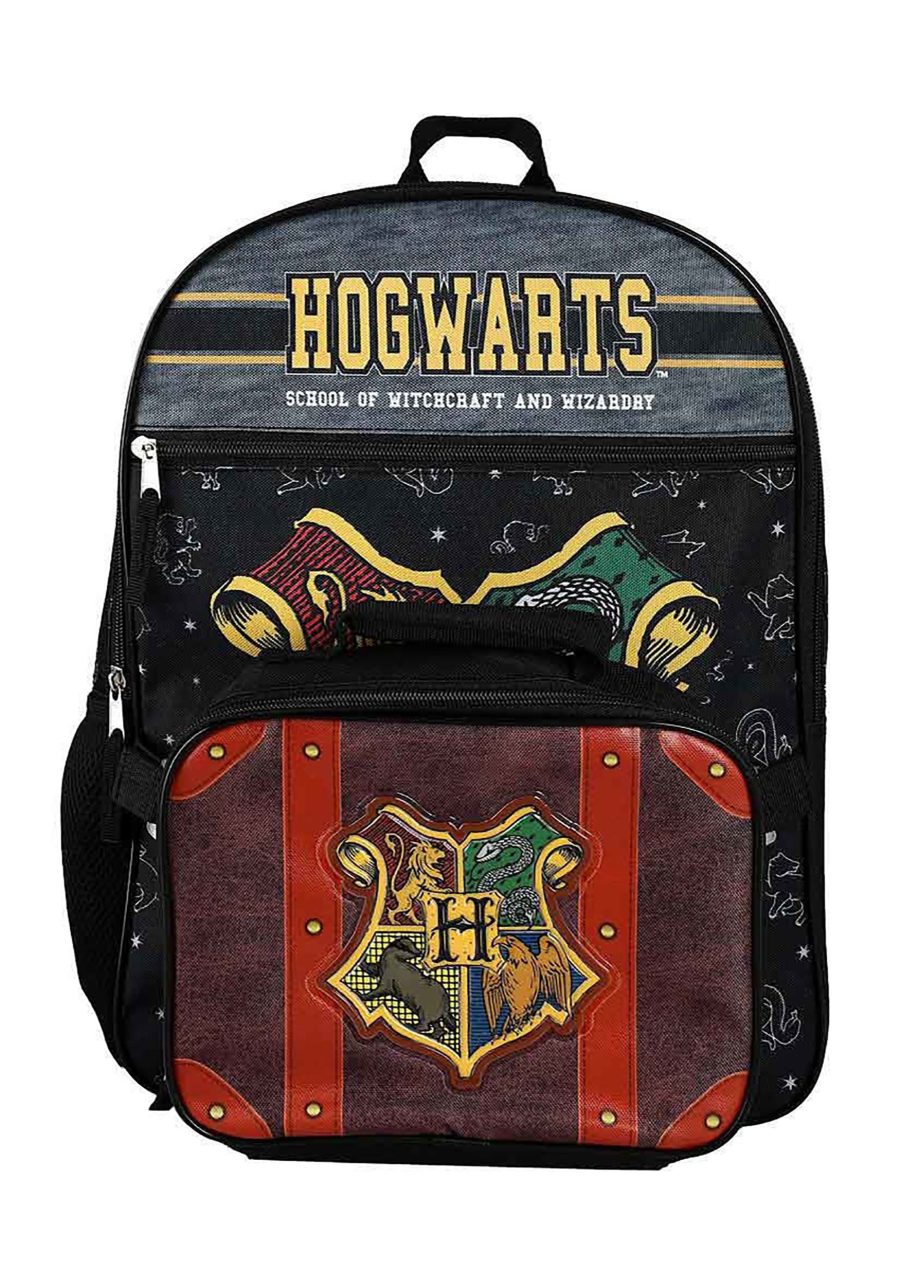 Harry Potter Hogwarts Backpack with Lunch Kit