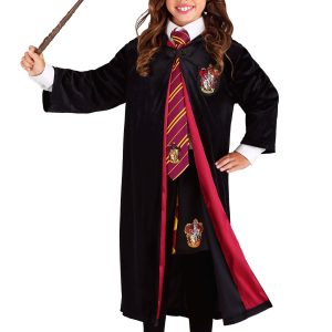 Harry Potter Kid's Deluxe Hermione Gryffindor Robe