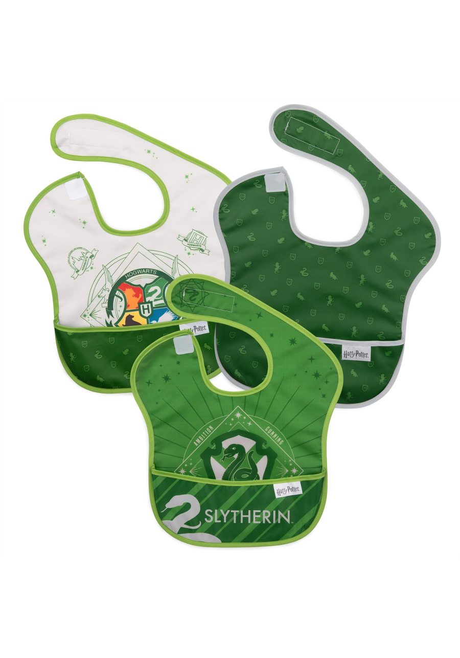 Harry Potter Slytherin Superbib 3-Pack (6-24mo)