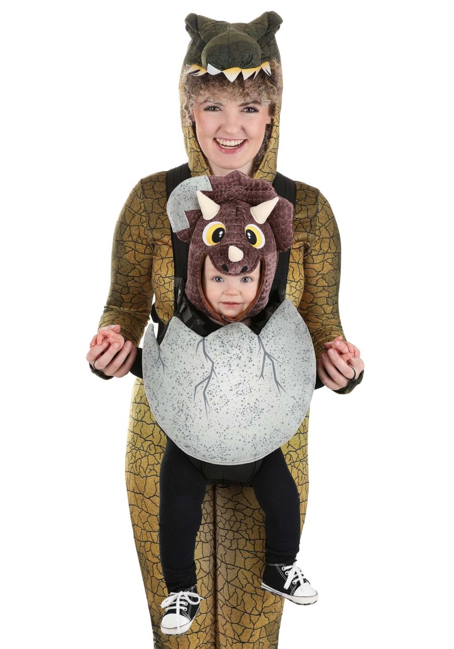 Hatchling Triceratops Baby Carrier Costume