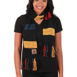Heathered Knit Hogwarts Scarf
