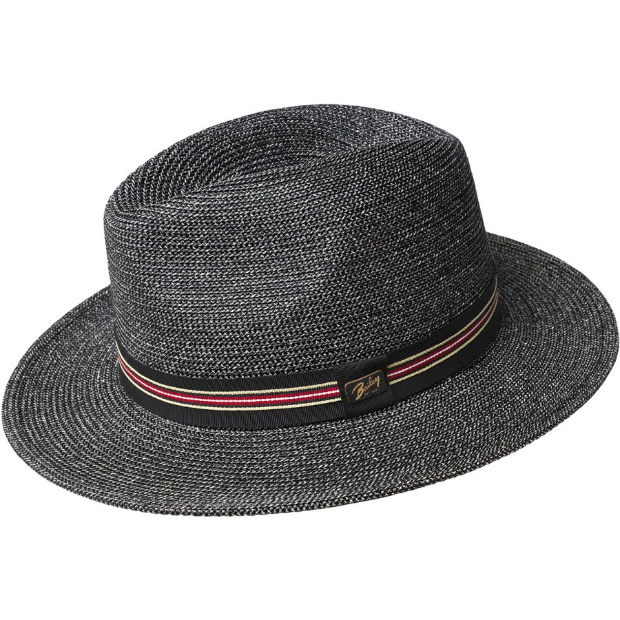 Hester Fedora - Black Heather/S