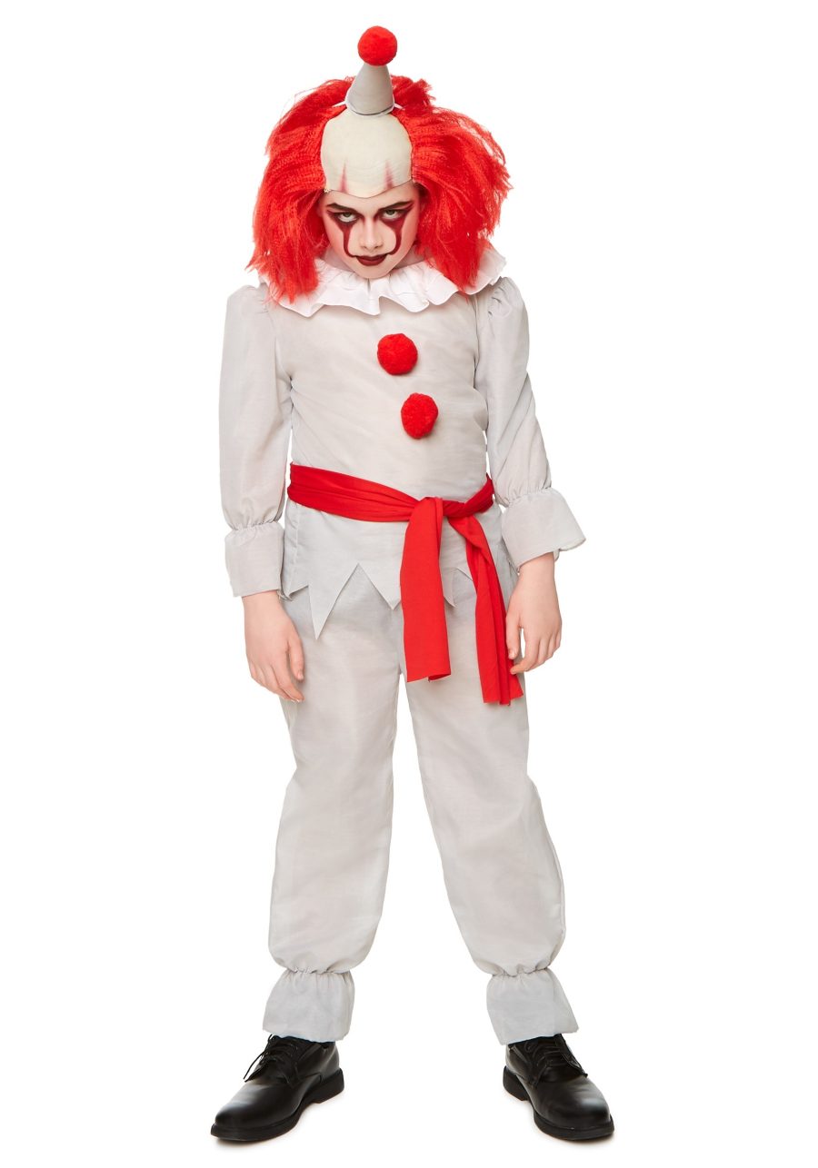 Horror Clown Kid's Costume