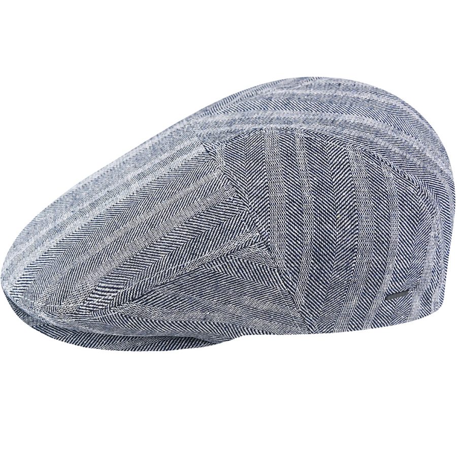 Hulett Contour Cap - Navy Herringbone / S