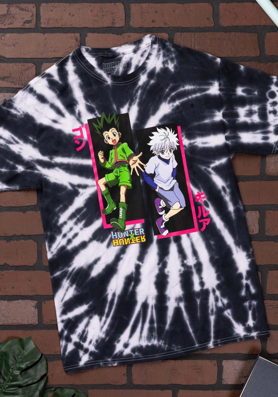 Hunter X Hunter Killua & Gon Tie Dye Adult Tee