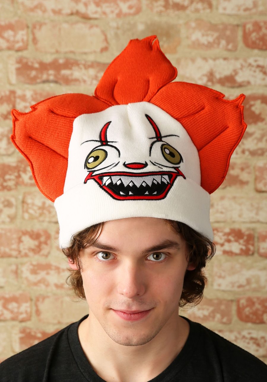 IT Pennywise Clown Big Face Beanie