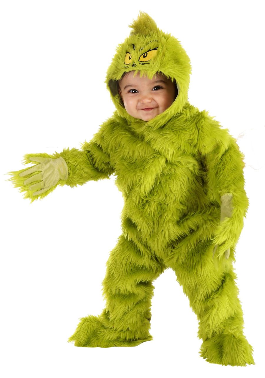 Infant Classic Grinch Jumpsuit Costume