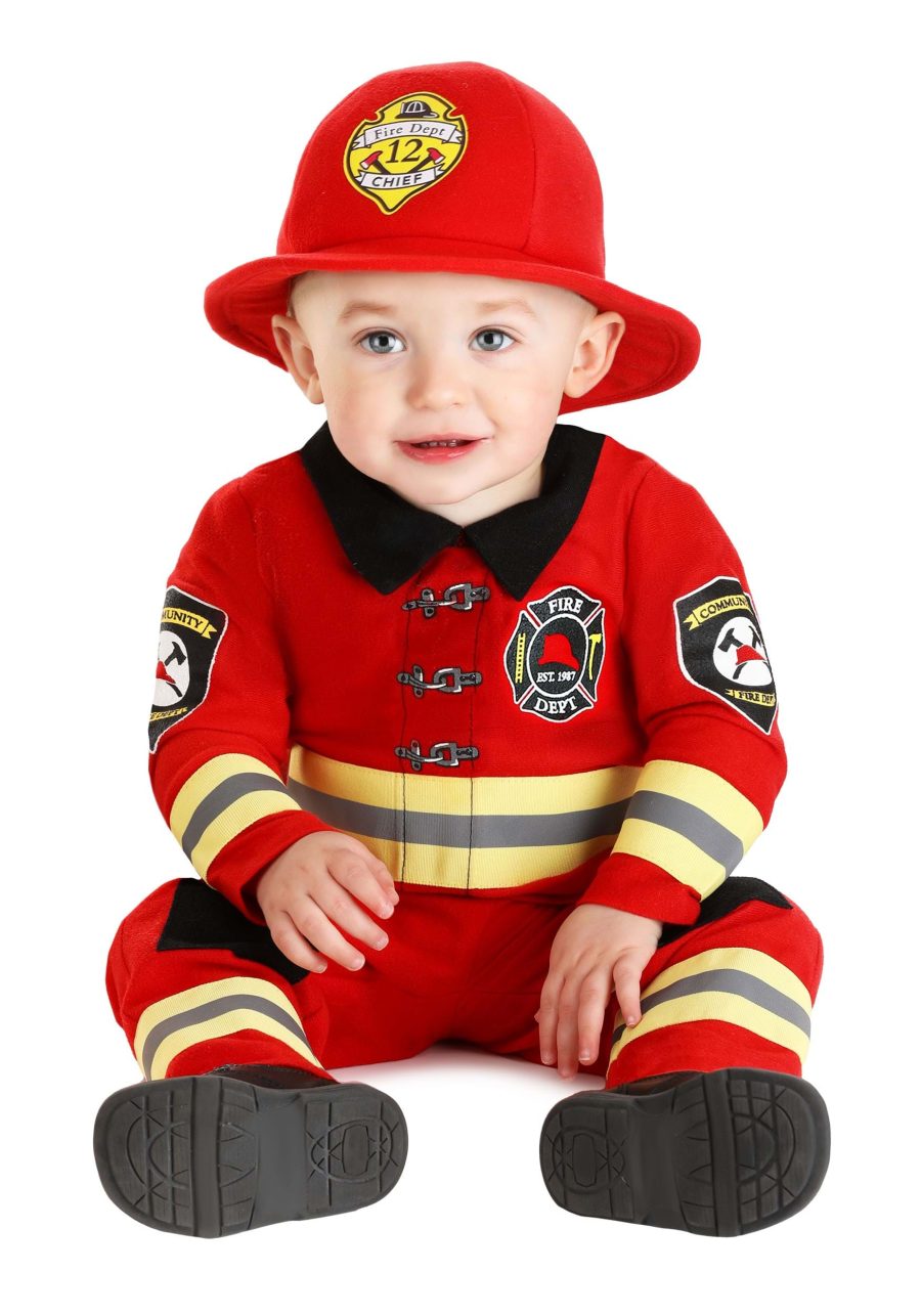 Infant Friendly Firefighter Costume