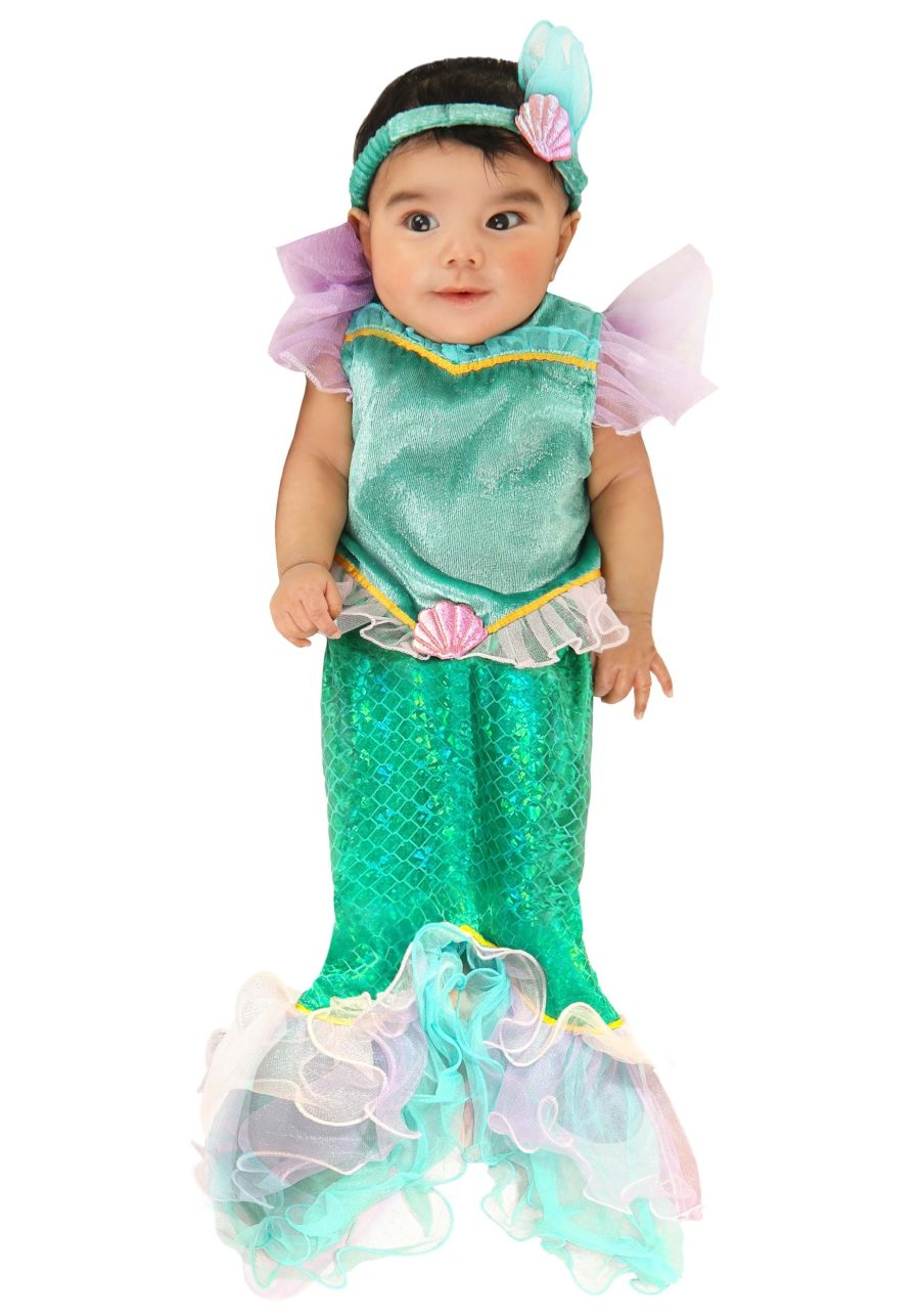 Infant Mermaid Costume Bunting