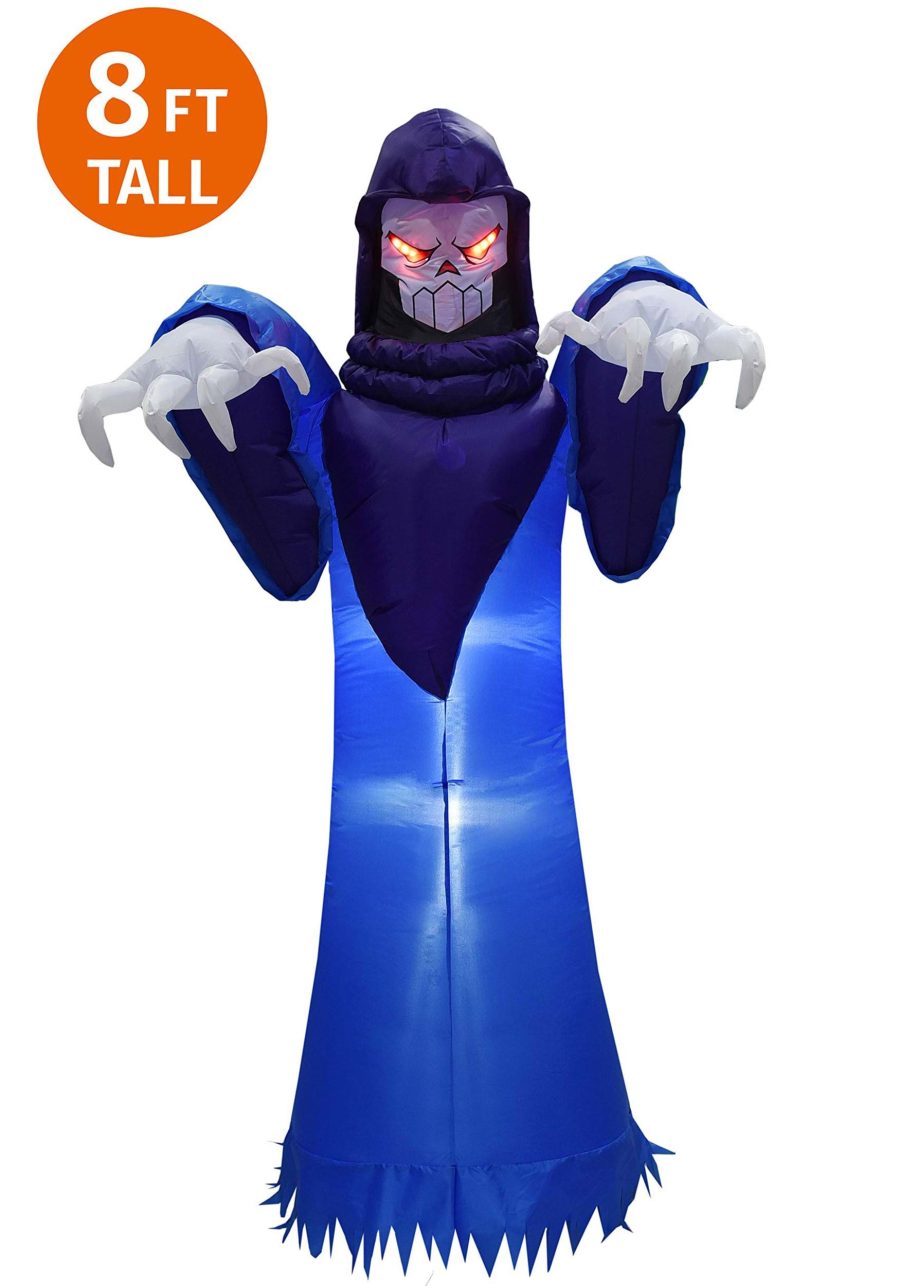 Inflatable 8FT Spooky Warlock Decoration