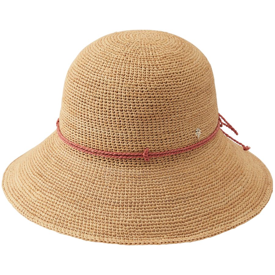 Iris 9 Wide Brim Cloche - Natural/Pomelo / 1SFM