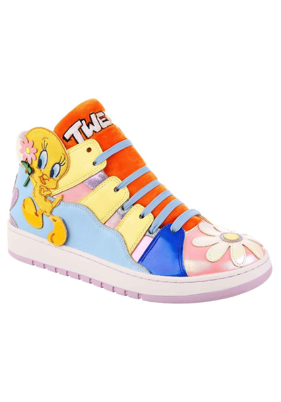 Irregular Choice Looney Tunes Tweet Me Sneakers