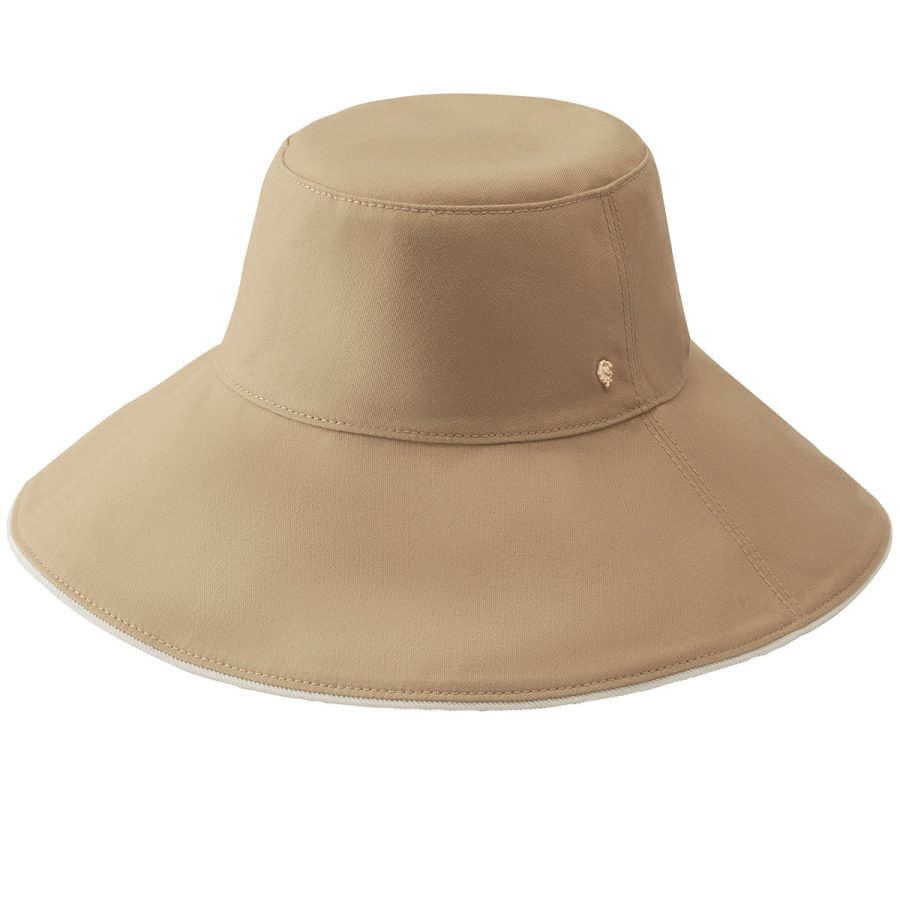 Isador Wide Brim Bucket - Camel / 1SFM