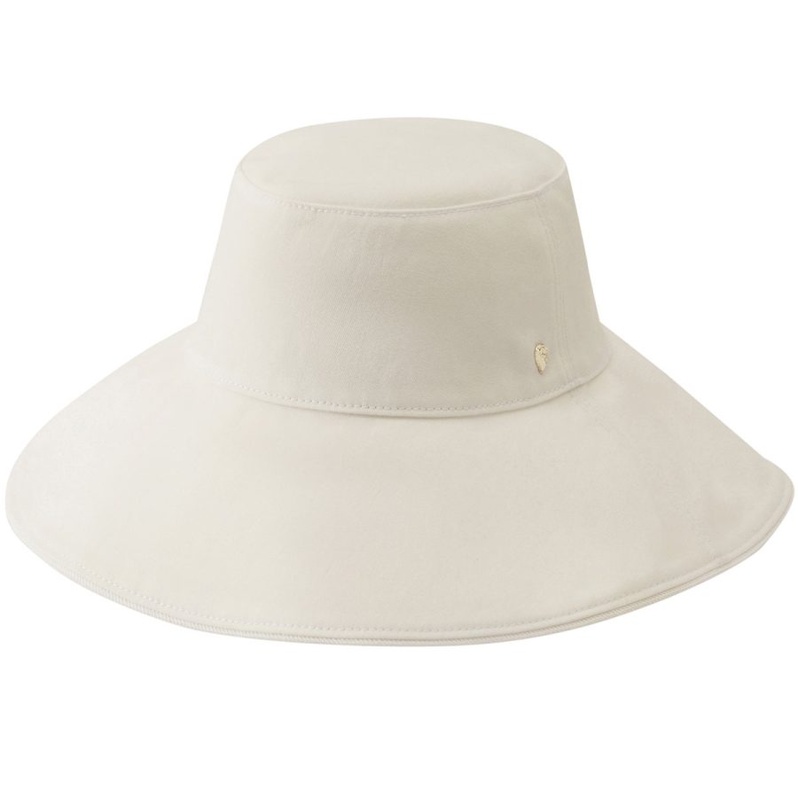 Isador Wide Brim Bucket - White / 1SFM