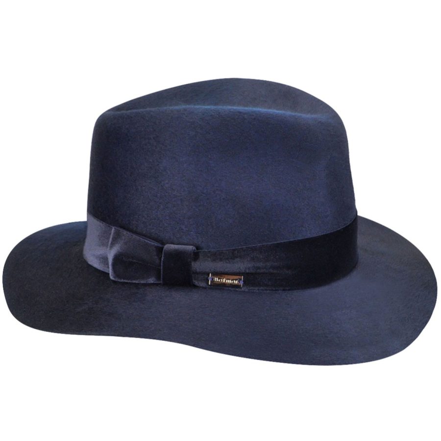 Izette II Fedora - Navy/S/M