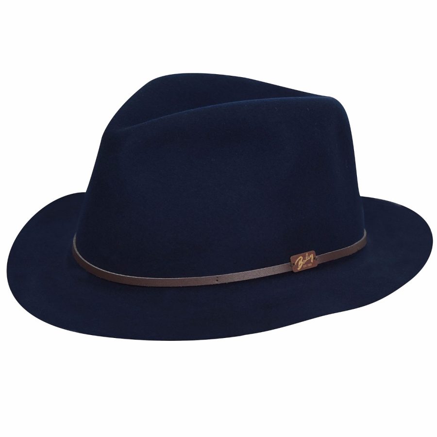 Jackman Fedora - Navy/L