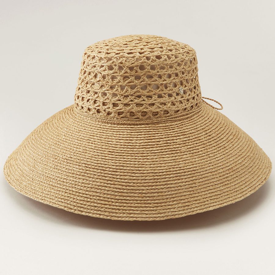 Jeany Wide Brim Bucket - Natural/Natural / 1SFM