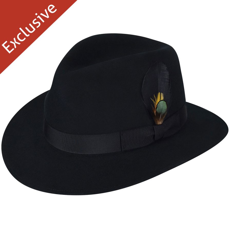 Jeff K. Fedora - Exclusive - Black/L