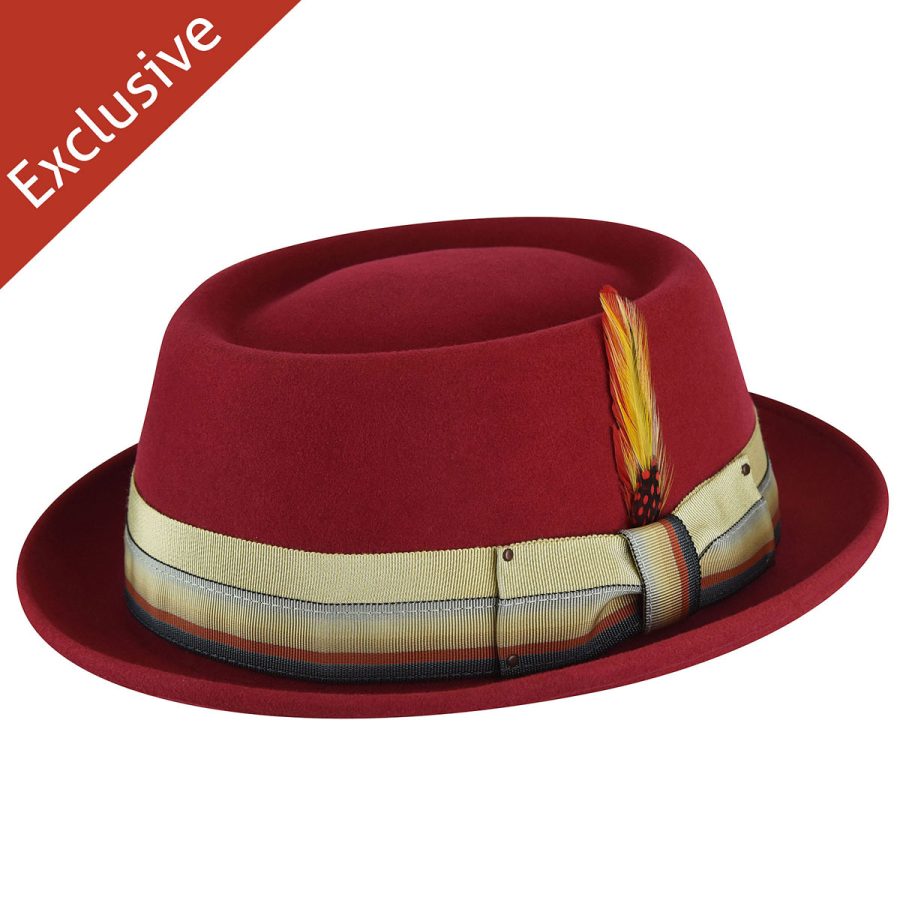 Jerry K. Pork Pie - Exclusive - Collegiate Red/L