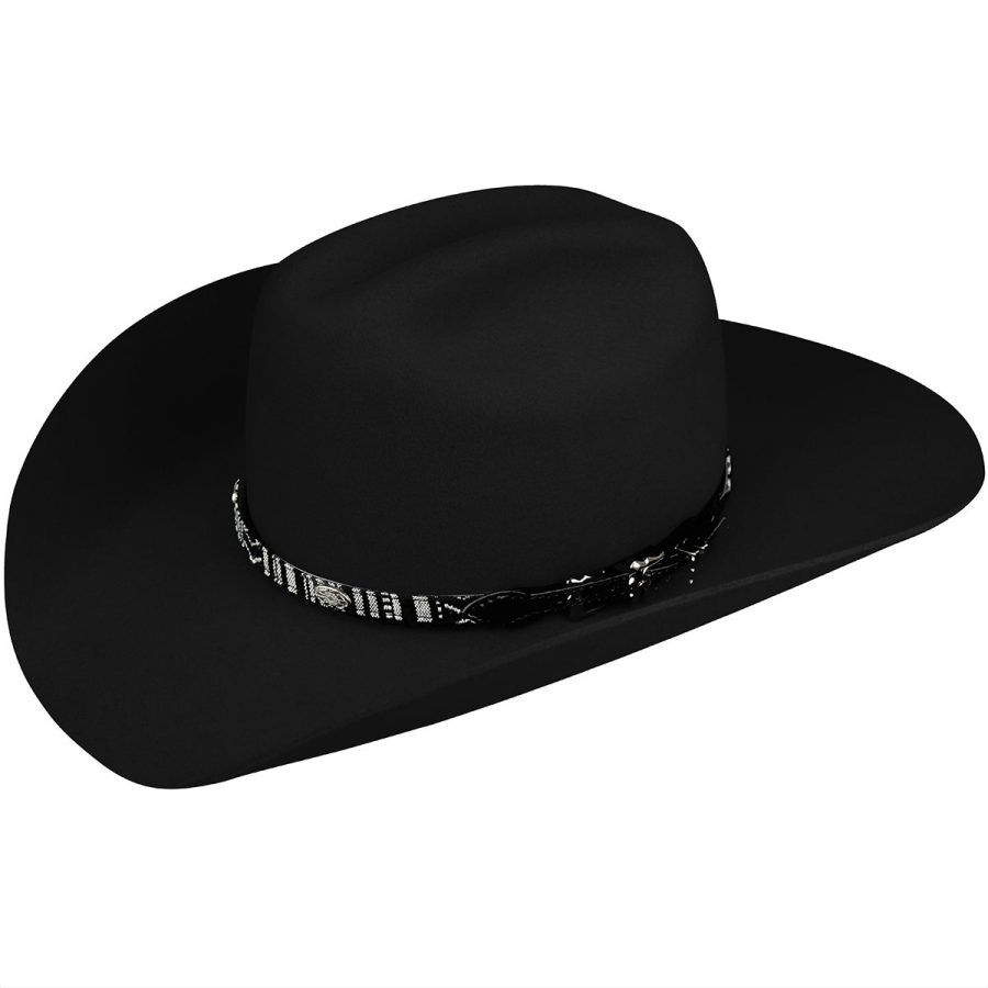 Jessup 2X Cowboy Hat - Black / 6-7/8